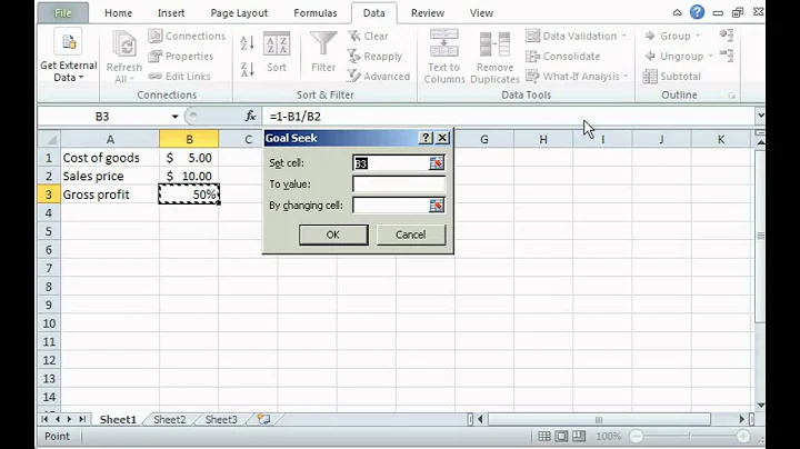 Excel Tip #4: Using Goal Seek to Calculate a Value - DayDayNews