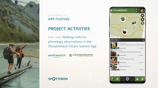 SPOTTERON Citizen Science App Feature | Project Activities screenshot 2