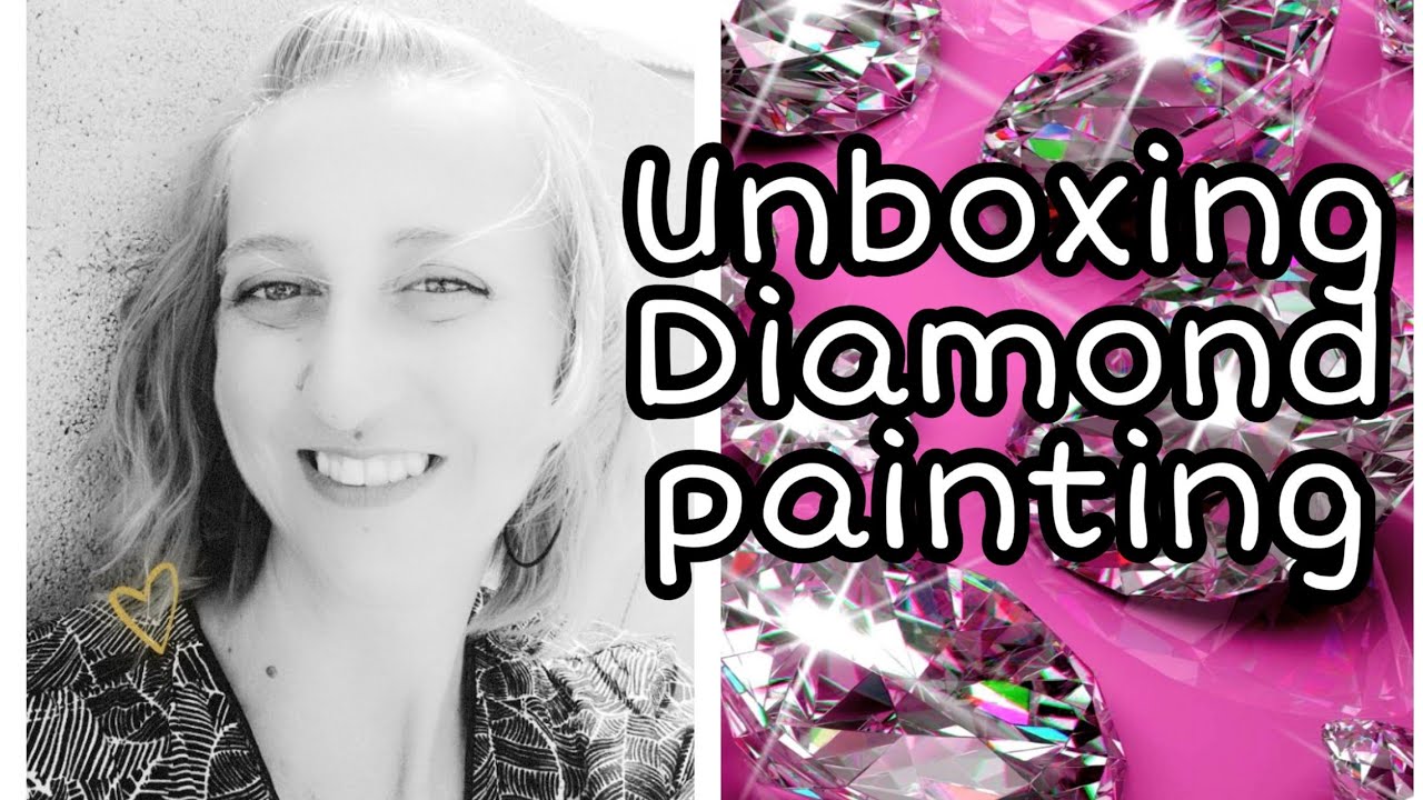 Unboxing kit diamond painting Victoria's moon - YouTube