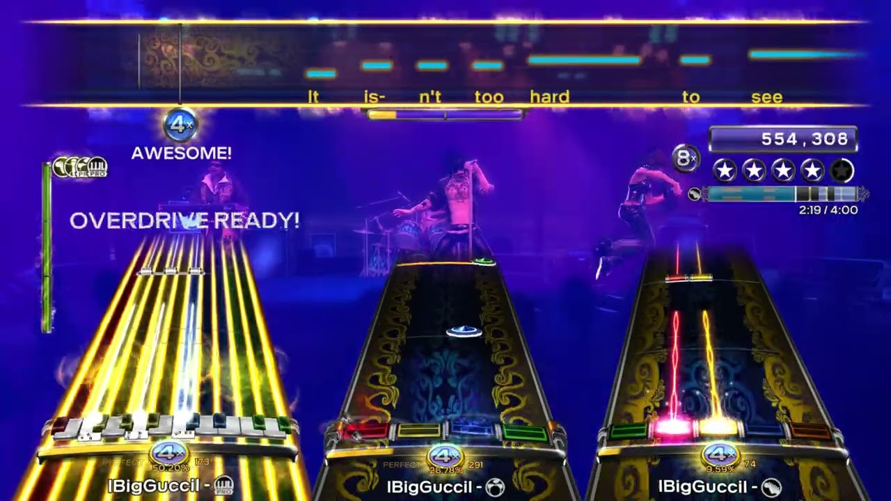 Rock Band 3 Chart Preview Heaven - Bryan Adams