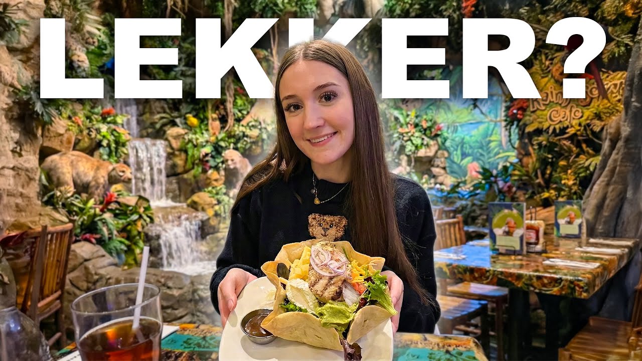 GAAT DIT SLUITEN? 😱 Eten bij Rainforest Cafe Disney Village