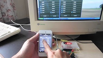 スマートフォン(iPod touch) で Arduino をコントロール、WebSocket 利用版