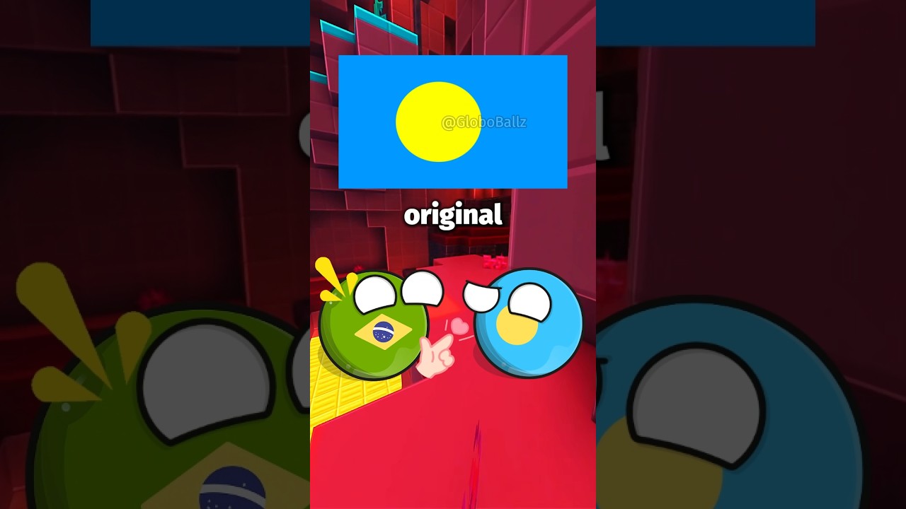 Quando Duas Bandeiras de Países se Juntam! #countryballs