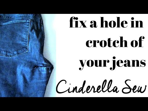 If you have inner thigh Jeans HOLES, do THIS! 