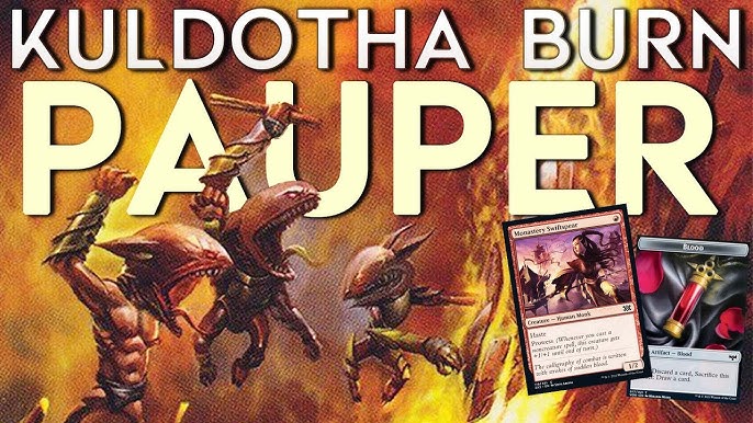 Nikachu MTG - Pauper Burn UPGRADED with Skewer the Critics! #mtgo #pauper  VIDEO