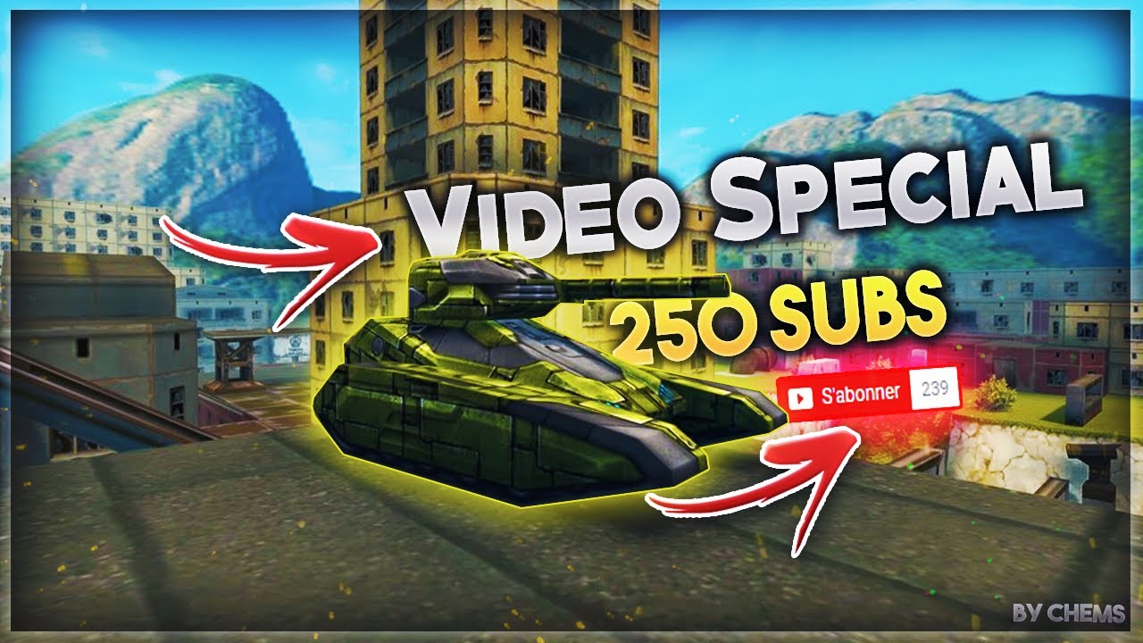 ►Tanki online - Special video 250 sub l Epic edit