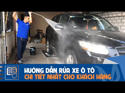 Video Đào tạo rửa xe ô tô kỹ càng và chi tiết nhất cho khách... - youtube