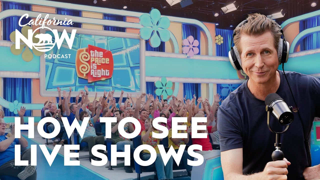 How to See Live TV Show Tapings in California | California Now Podcast