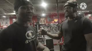 Day 1 in the gym with keem