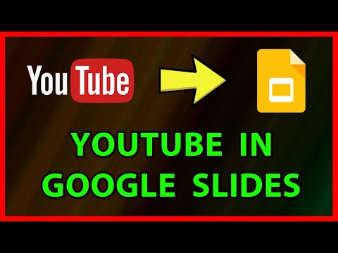 Google స్లయిడ్‌ల ప్రదర్శన (2021)లో YouTube వీడియోను ఎలా చొప్పించాలి