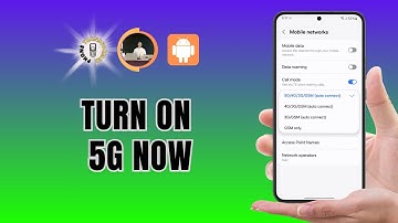 How To Turn ON 5G In Samsung Galaxy S24 - For Beginners