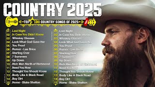 Country Music Mix 2025 - Chris Stapleton, Tim McGraw, Luke Combs, Luke Bryan, Thomas Rhett,Lee Brice