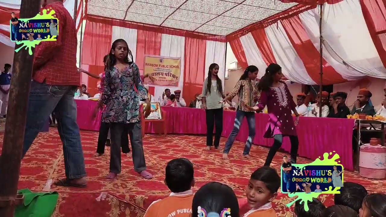 Rainbow school annual function #2 #brothersister #dance #song 