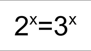 ECUACIÓN EXPONENCIAL CON BASES DIFERENTES. Álgebra Básica