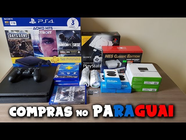 Playstation 4 pro paraguai