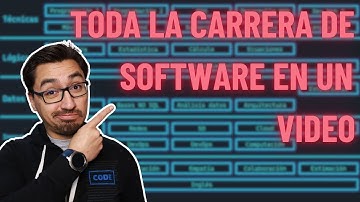 Esto es lo que debes estudiar para volverte un Ingeniero de Software