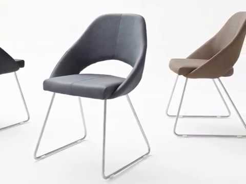 2 x Stuhl Dajana Taupe Kufenstuhl Kunstleder MCA Furniture Dajana Kufenstuhl (2-er Set) taupe DA7419_TA