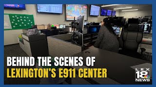 Lexington E911 Center, Behind the Scenes