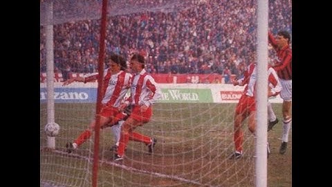 Stella Rossa-Milan 2-4 d.c.r. Champions 88-89 2' Turno Ritorno