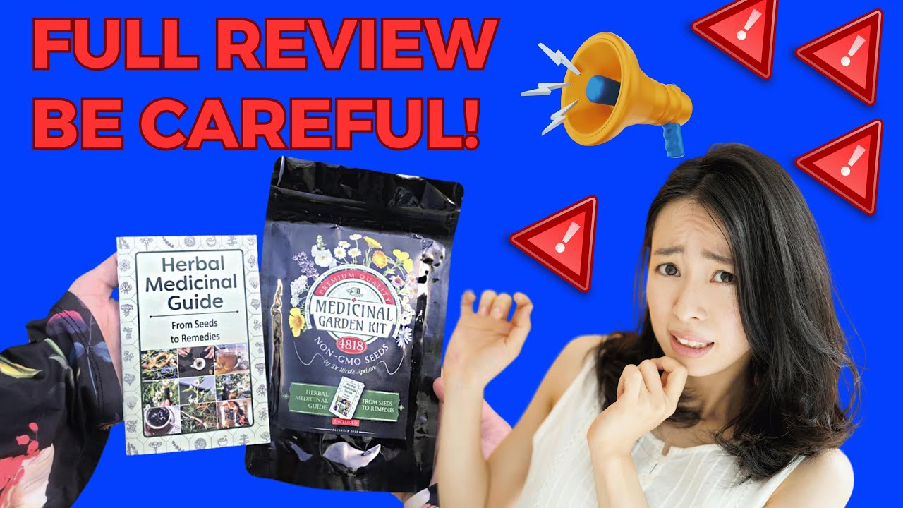 MEDICINAL GARDEN KIT 🚨BE CAREFUL 🚨Medicinal Garden Kit Nicole Alpilean 🚨 Medicinal Garden Kit Review