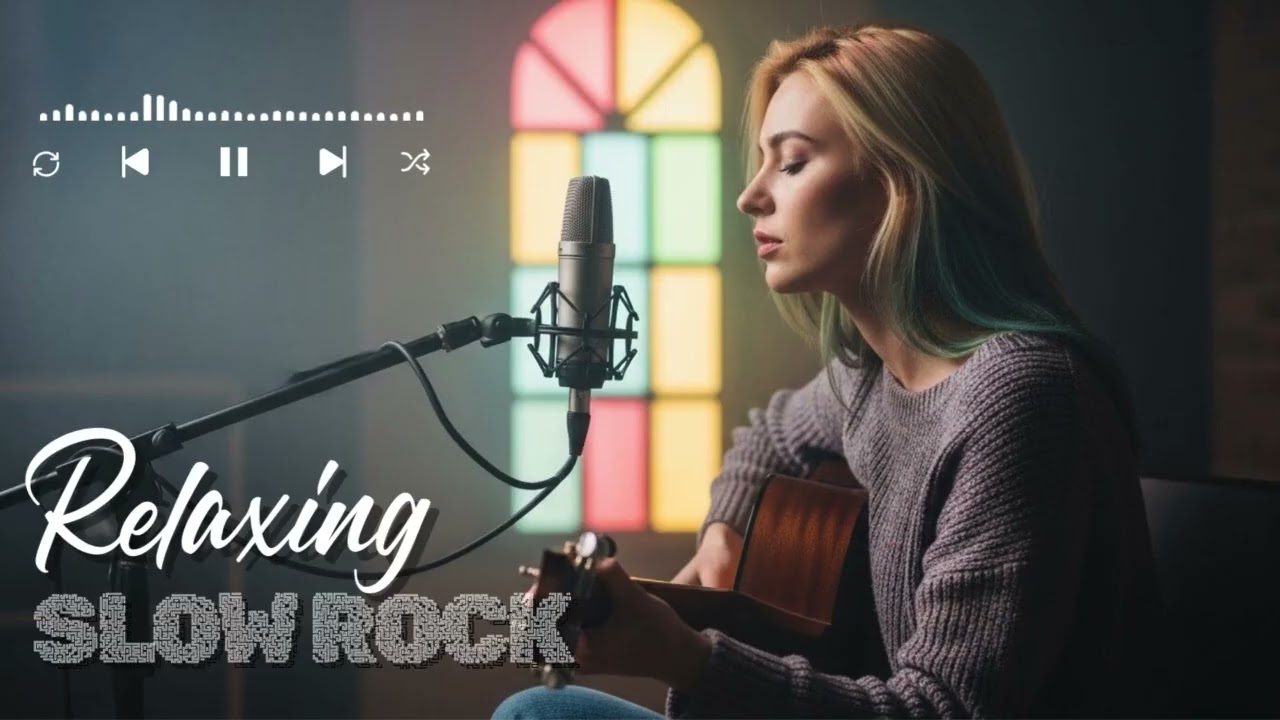 Soft Rock Dreams 🎧 Relaxing Slow Rock Music Playlist for Sleep & Deep Relaxation 🌙