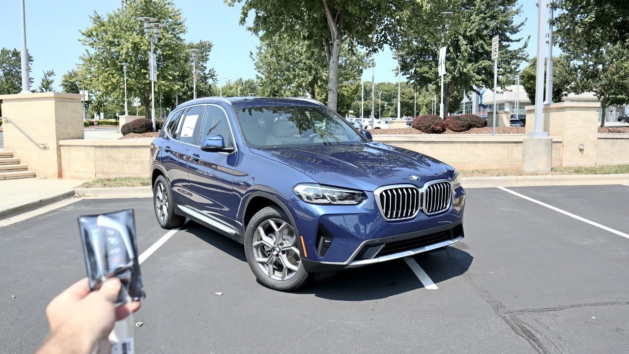 2022 BMW X3 xDrive30i: Start Up, Test Drive, POV and Review - YouTube