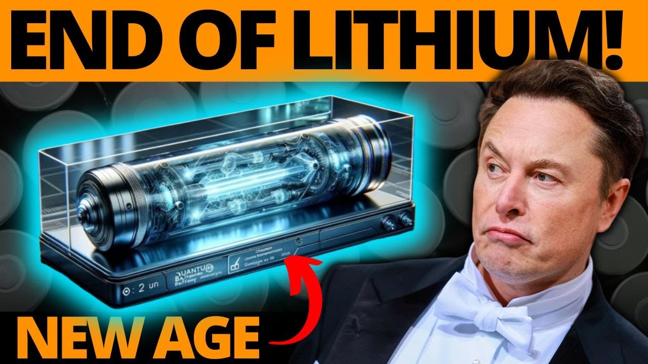 THE END OF LITHIUM! Elon Musk reveals new BATTERY that will change the