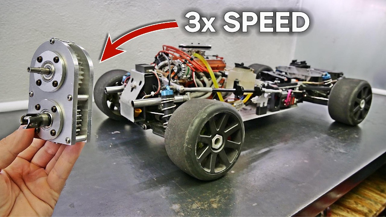 Making a 1:1 Gearing for the 5th Scale RC Car with the Makera Z1 PRO!
