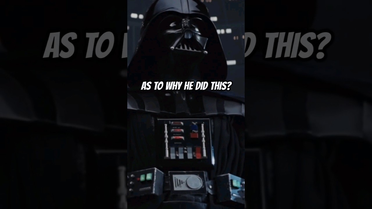 Why Did Darth Vader CHOP OFF Luke's Hand?