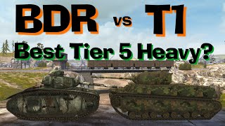 WOT Blitz Face Off || BDR G1 R vs T1 Heavy