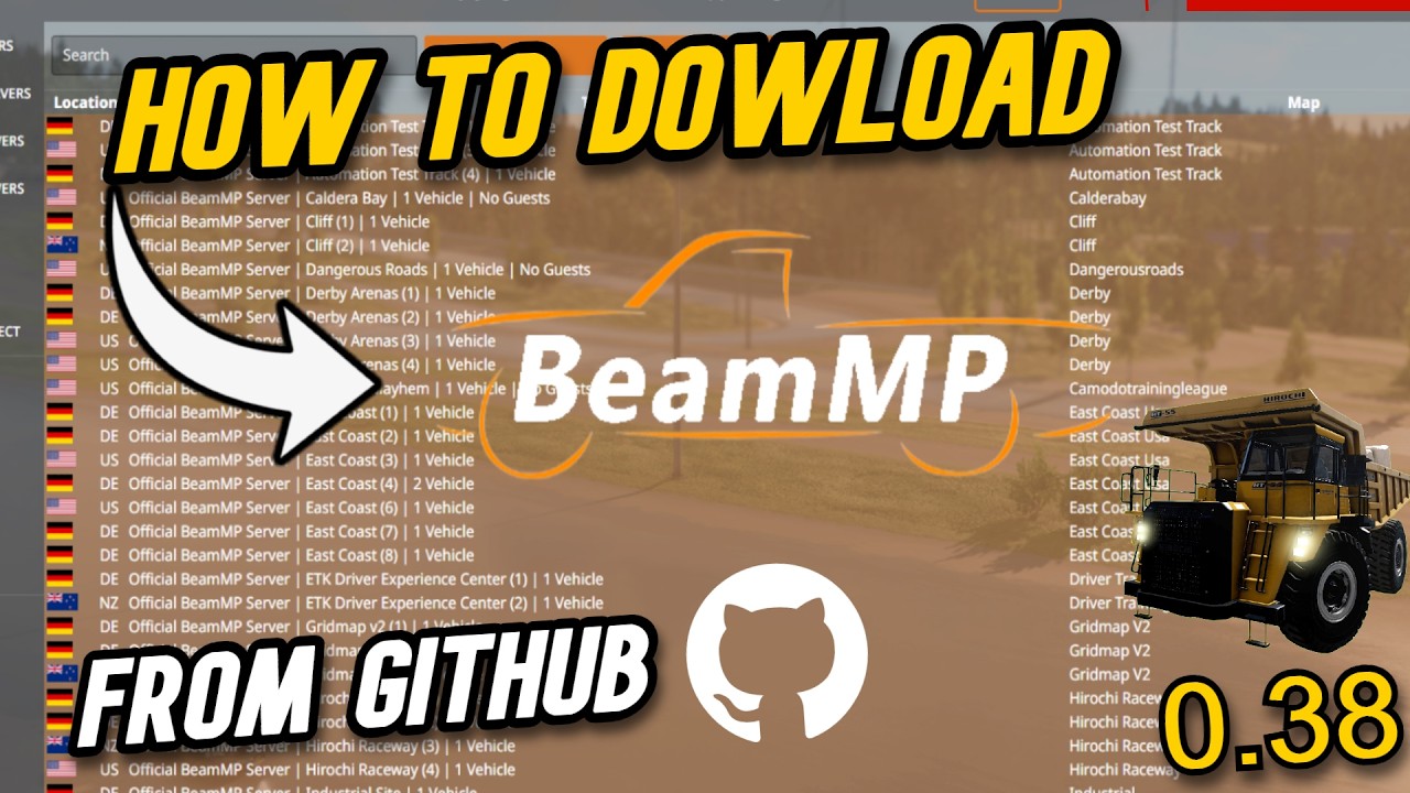 How To Download BeamMP From GitHub - YouTube