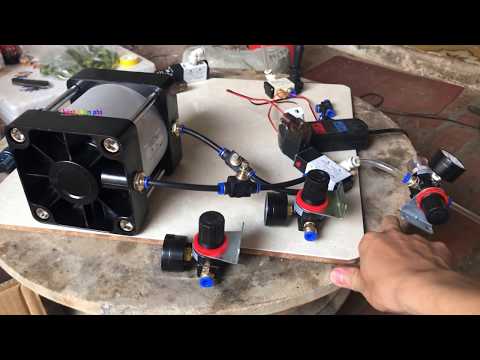 Video bộ thủy lực khí nén, các linh kiện cần thiết cơ bản - youtube