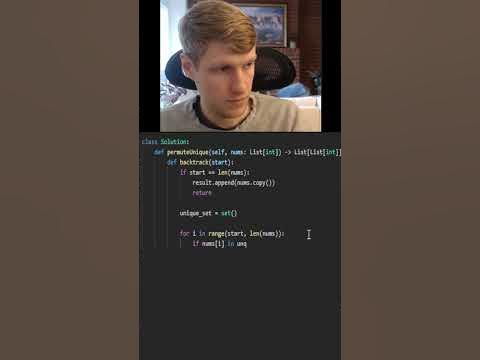 47. Permutations II Python LeetCode Solution #leetcode #coding # ...