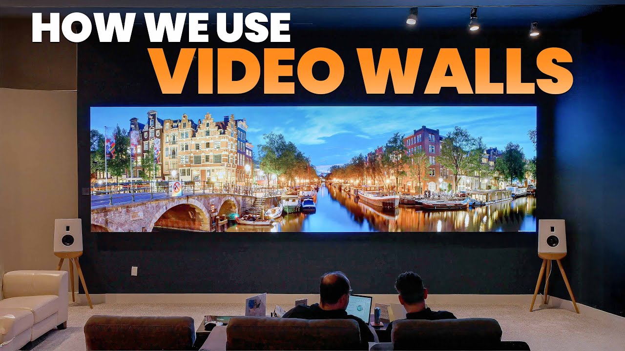 ОБНОВЛЕНИЕ ШОУ-РУМА: Видеостены MicroLED ПОВСЮДУ