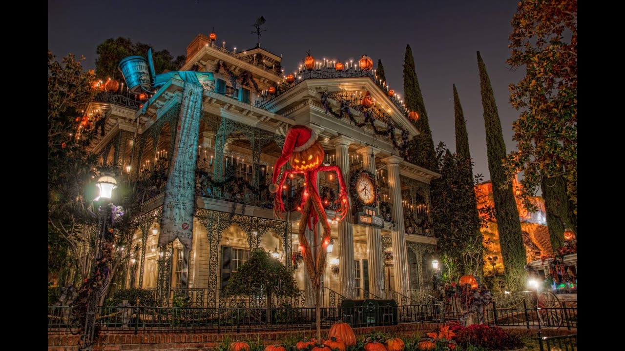 Haunted Mansion Holiday 2018  1080p Full Ride POV