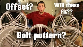 Let's talk about Wheel Fitment! (Bolt Pattern, Offset, etc)