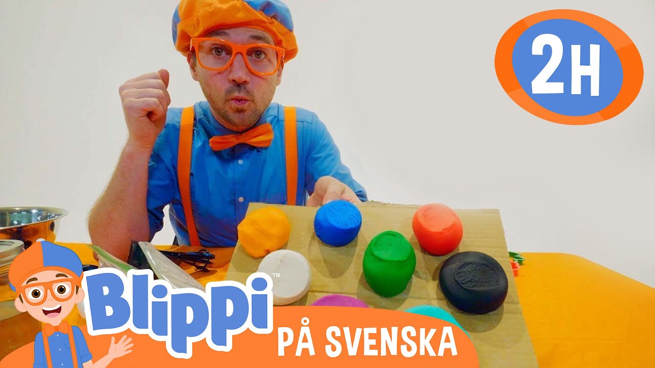 Blippi lär sig vad som väger mest | @BlippiSvenska | Pedagogiska videor för barn