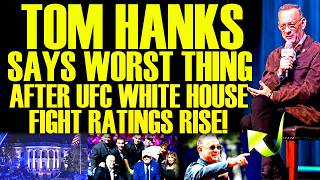 Tom Hanks INSULTS AUDIENCE After UFC WHITE HOUSE FIGHT Freedom 250 Ratings RISE