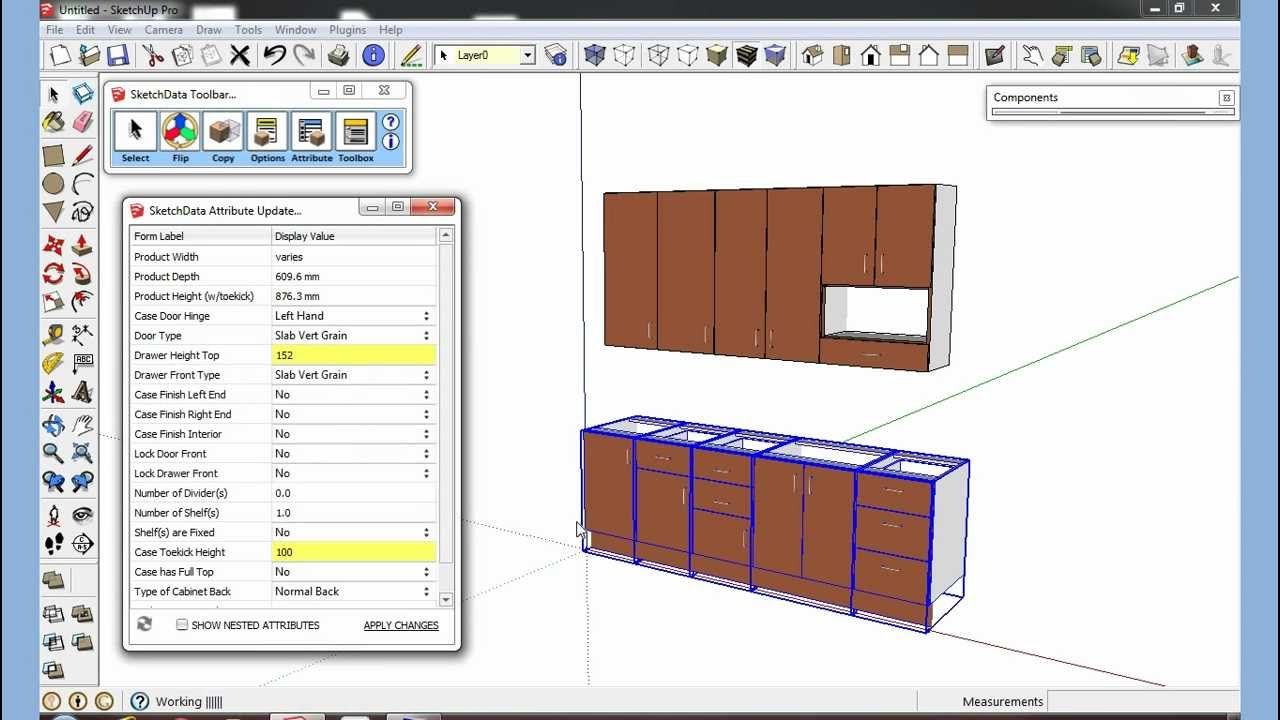 sketchup cabinets plugin cabinets matttroy