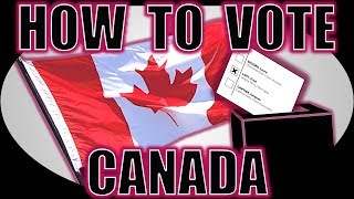 How to Vote in Canada 2019