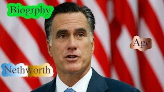 MITT ROMNEY Net Worth ★Age ★ Biography ★2017