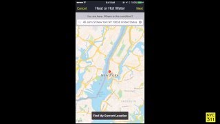 311 Mobile App v3.0 - No Heat/Hot Water screenshot 3