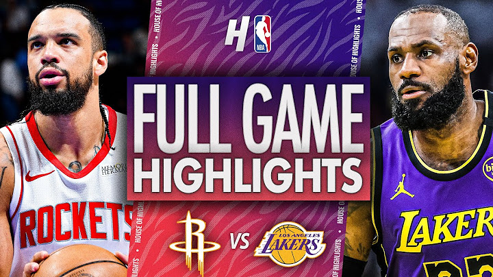 Houston Rockets vs Los Angeles Lakers - Full Game Highlights | March 31, 2025 NBA Season