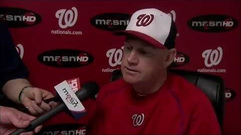 Matt Williams updates Denard Span