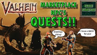 Valheim: Marketplace NPC's Mod Tutorial // Part - 3.2 // 📜QUESTS!!📜 - Create your OWN STORY📖 Valheim: Marketplace NPC's Mod Tutorial // Part - 3.2 // 📜QUESTS!!📜 - Create your OWN STORY📖