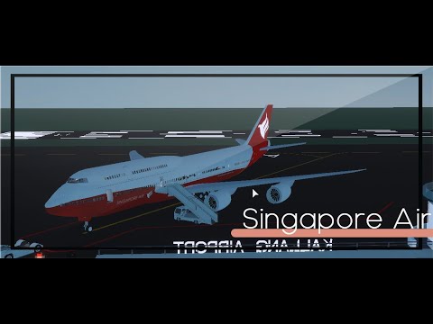 Singapore Air 747 8 Flight Roblox - on the way to hollywood gone wrong 2 roblox airplane