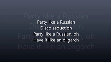 Robbie Williams - Party like a russian