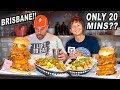 Most people fail this 6patty aussie hashtag burger challenge in brisbane queensland