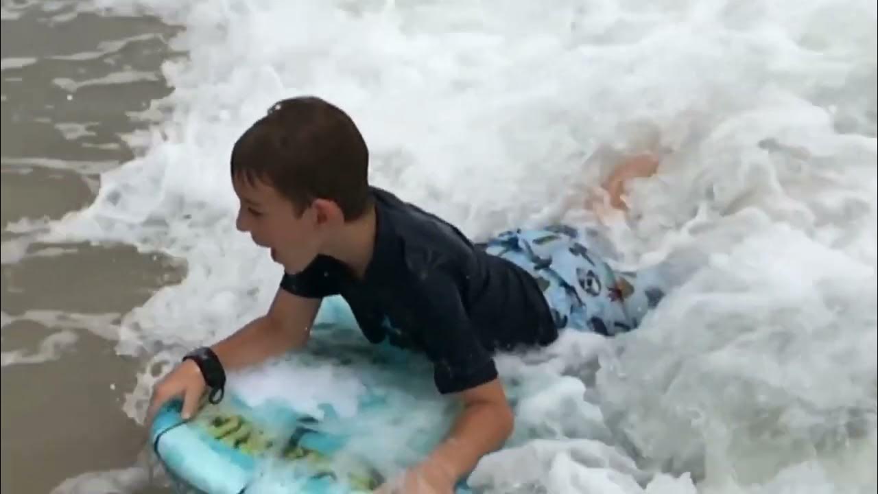 New Smyrna Body Surfing 2020 06 YouTube