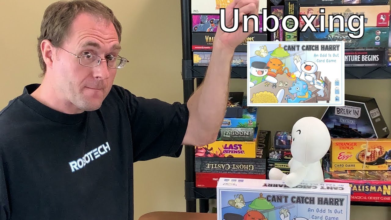 TheOdd1sOut Can't Catch Harry | Board Game Unboxing - YouTube